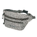 Mini Belt Pouch Hüfttasche (Volumen 1,5 Liter / Gewicht 0,1kg) Grey Melange