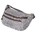 Travel Belt Pouch Hüfttasche (Volumen 3 Liter / Gewicht 0,125kg) Grey Melange