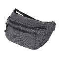 Travel Belt Pouch Hüfttasche (Volumen 3 Liter / Gewicht 0,125kg) Black Melange
