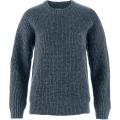 Damen Övik Waffle Knit Pullover Navy