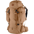 Kajka 75 S/M Trekkingrucksack (Volumen 75 Liter/ Gewicht 3,38 kg/ Rückenlänge von 44 bis 59 cm) Khaki Dust