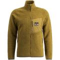 Herren Flok Wool Pile Fleecejacke Olive