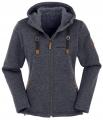Damen Chieming Strickfleecejacke black