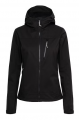 Damen Karasuk Softshelljacke Antracite black