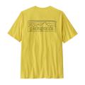 Herren P-6 Logo Responsibili-Tee P-6 Outline: Lemon Zest