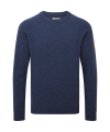 Herren Kangtega Rundhalspullover Umber Blue