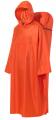 Unisex Hiking Backback Poncho II orange