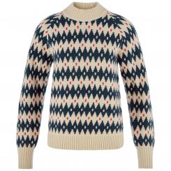 Damen Övik Jacquard Knit Pullover 