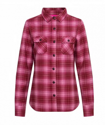 Damen Saarlog Plaid Flannelhemd 