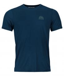 Herren 120 Cool Tec Mtn Stripe T-Shirt 