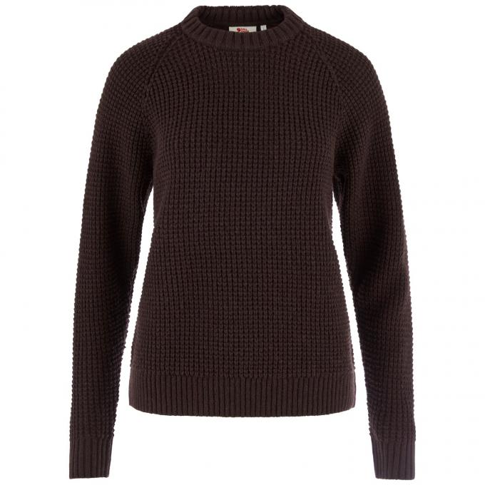 Fjällräven Damen Övik Waffle Knit Pullover