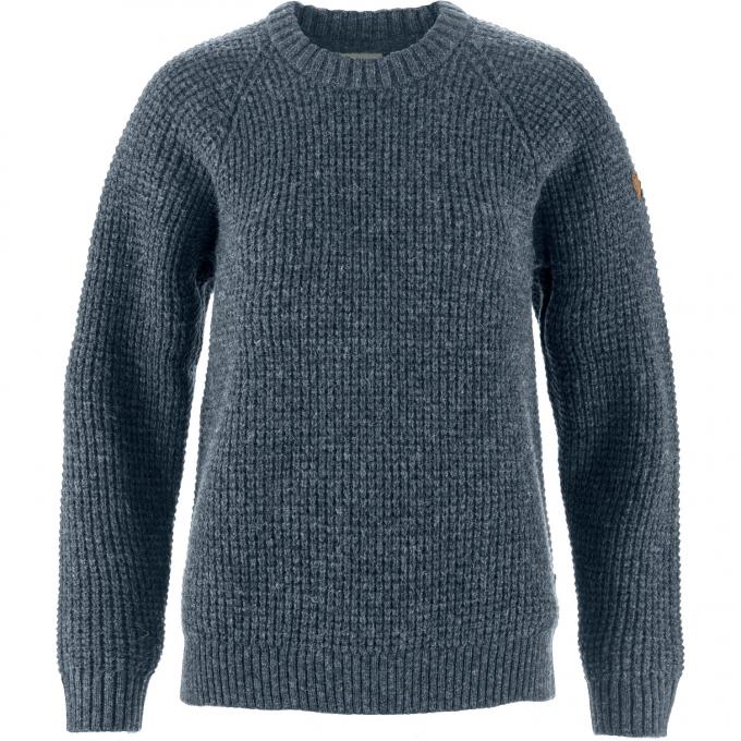 Fjällräven Damen Övik Waffle Knit Pullover