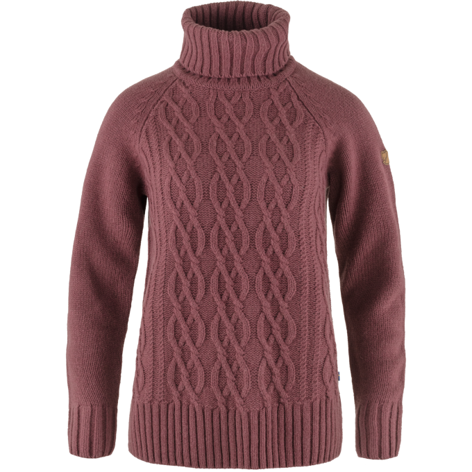 Fjällräven Fjäll Räven Damen Övik Cable Knit Roller Neck