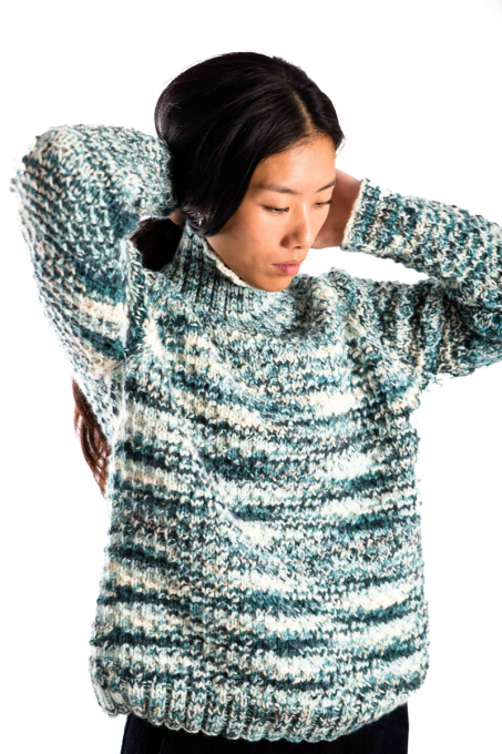 Fuza Wool of Denmark Damen Butterfly HN Wollpullover