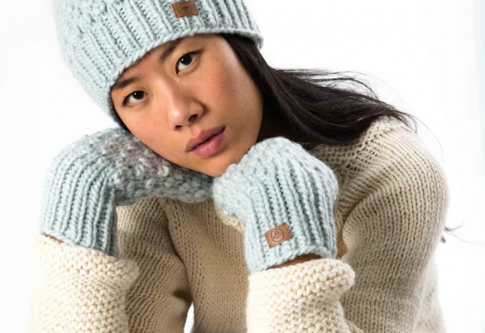Fuza Wool of Denmark Damen Queen Fäustlinge