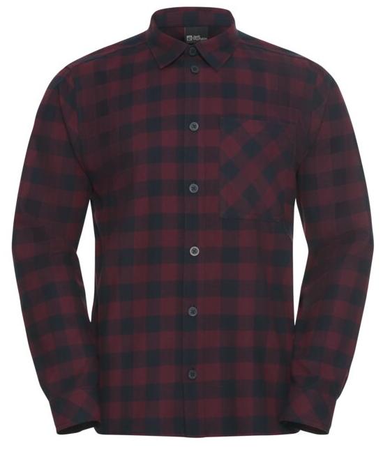 Jack Wolfskin Herren Lite Flanellhemd